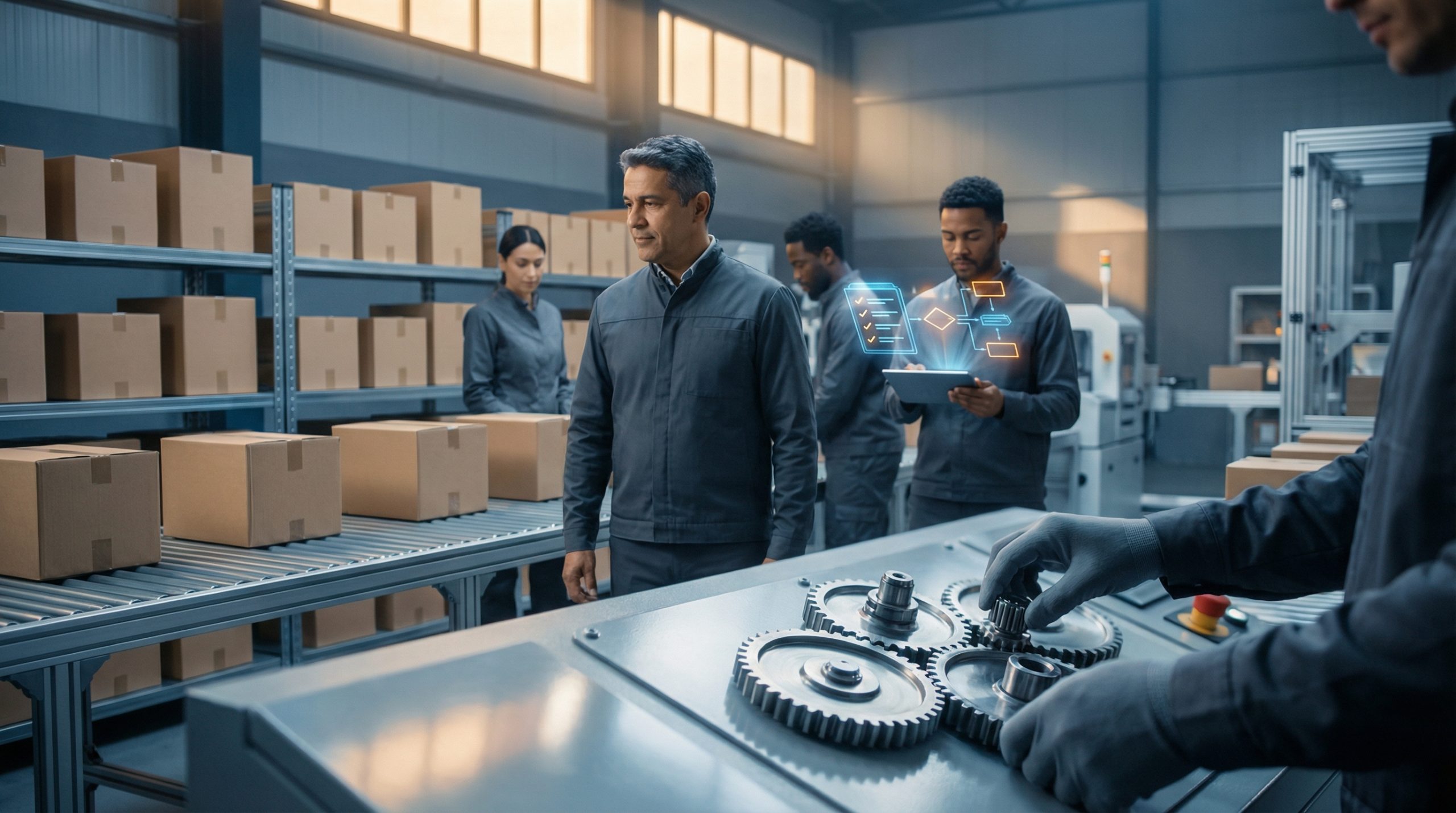 Elimine o caos — padronize Operação e Processos