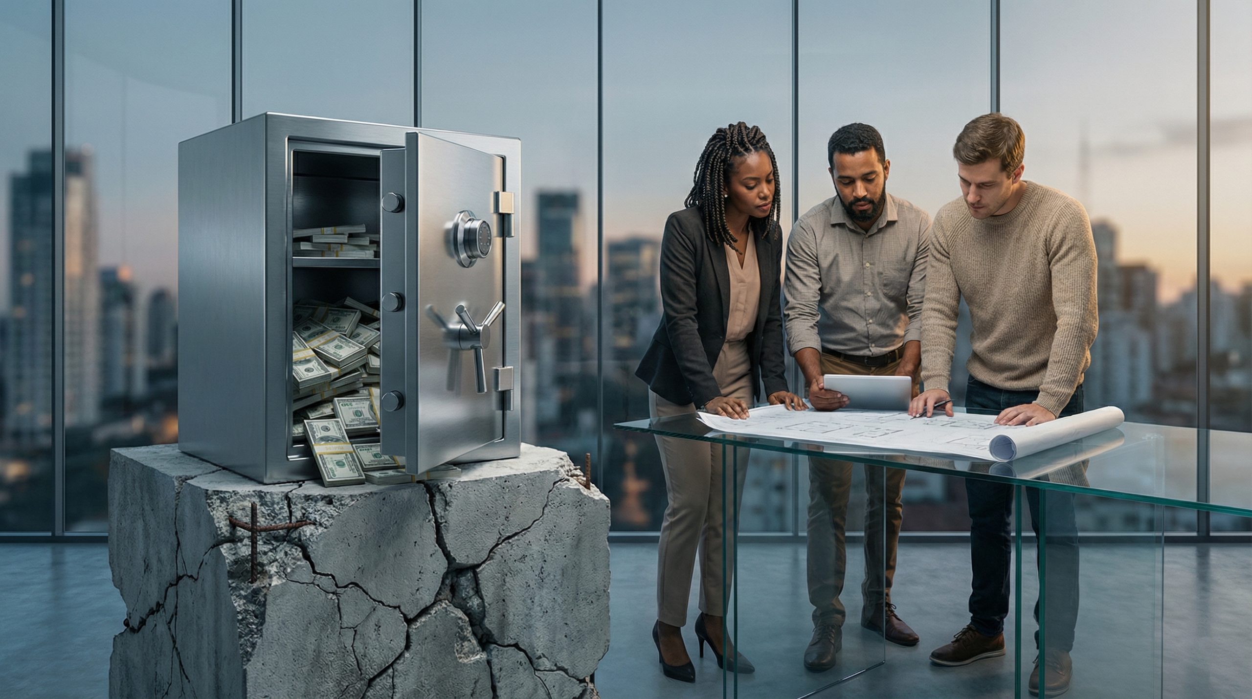 Caixa robusto não garante Gestão e Crescimento?