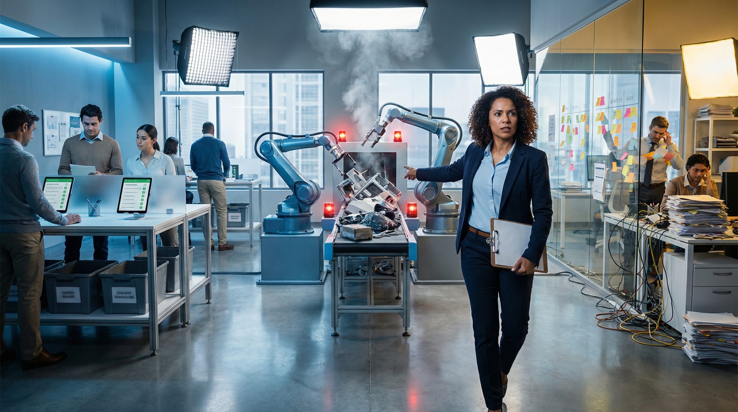 Automação vira gargalo sem Operação e Processos